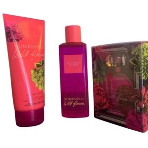 Victoria’s Secret Bombshell Wild Flowers Fragrance set